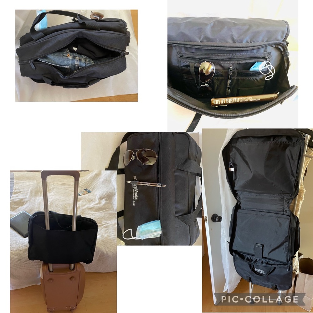 NEW Medical/business MESSENGER laptop bag Overnight Converts to multiple bags 💼